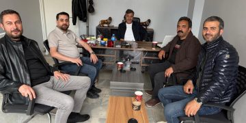 Başkan Cemal Can, SGK Daire Başkanı Okan Demir’i Ağırladı