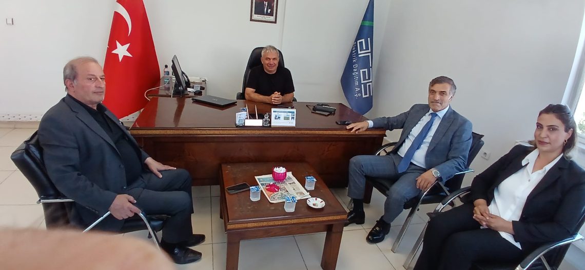 Başkanımız Cemal Can ve Başkan Vekilimiz Mustafa Osmanoğlu’ndan Aras EDAŞ’a Ziyaret