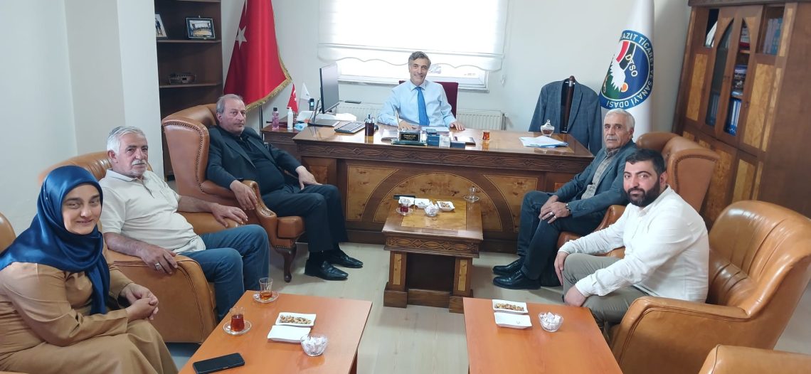 Mat Kuyumculuk Sahibi Hacı Turgay İsmailoğulları’ndan Başkanımız Cemal Can’a Geçmiş Olsun Ziyareti