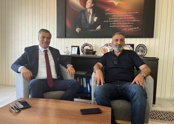 Uluslararası Basın Konfederasyonu Ağrı İl Temsilcisi Sayın Yılmaz Daş’a Hayırlı Olsun Ziyareti