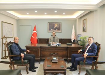 Kaymakamımız Sayın Mustafa Ayvat’a Hayırlı Olsun Ziyareti