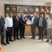 Türkiye Ağrılılar Konfederasyonu (AĞKON) heyeti, Doğubayazıt Ticaret ve Sanayi Odası Başkanımız Cemal Can’ı makamında ziyaret etti.