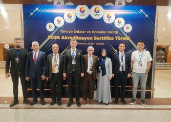 TOBB Akreditasyon Sertifika Töreni için Ankara’dayız