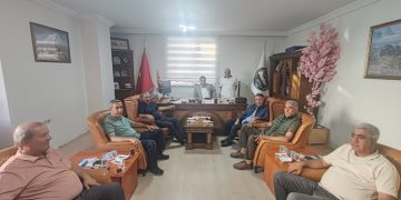 Hemşehrilerimizden Başkanımız Cemal Can’a Ziyaret